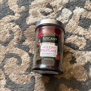 Holiday Fruitcake Jar Candle